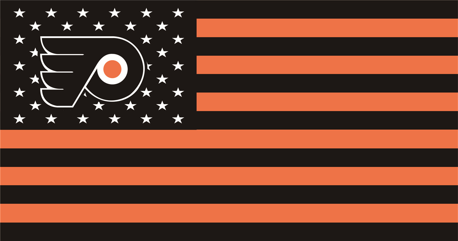 Philadelphia Flyers Flags iron on heat transfer